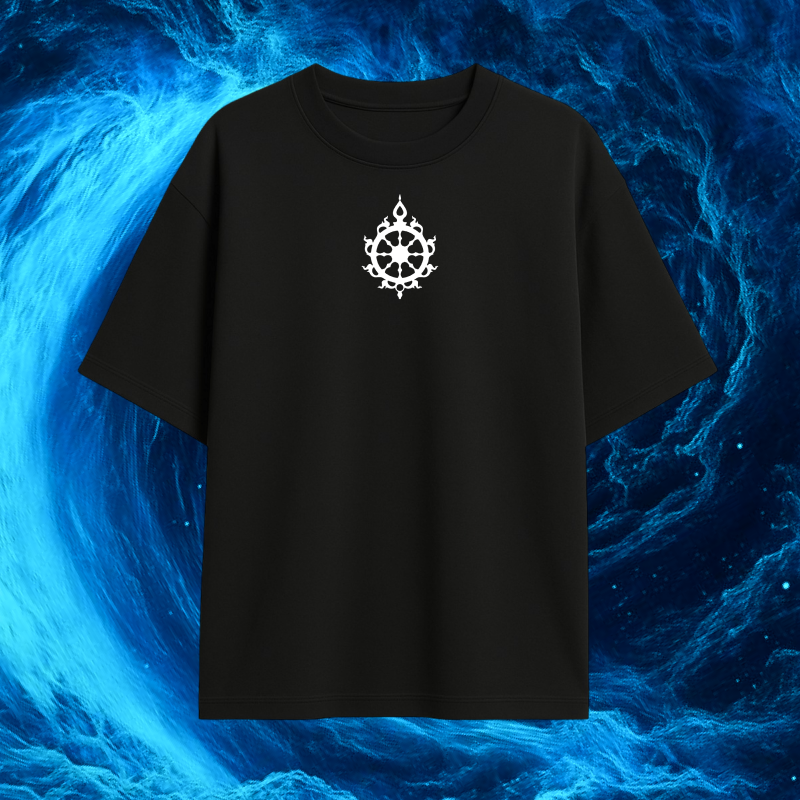 Shri Krishna Vishwaroopam Dark Oversized T-shirt