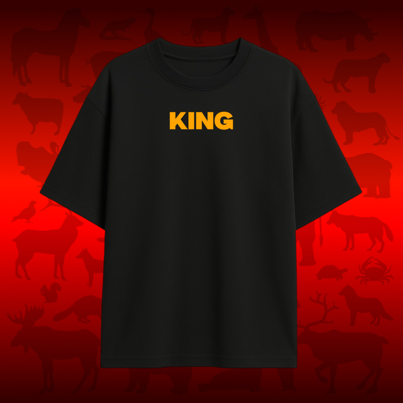 Lionheart Dark Oversized T-shirt