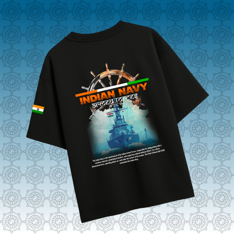 Indian Navy Oversized T-shirt