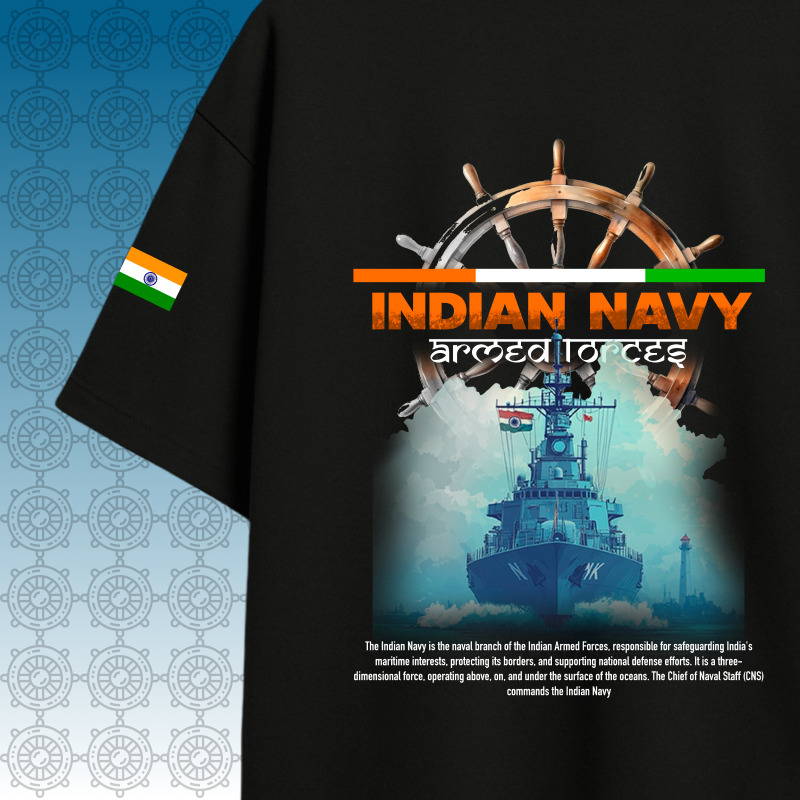 Indian Navy Oversized T-shirt