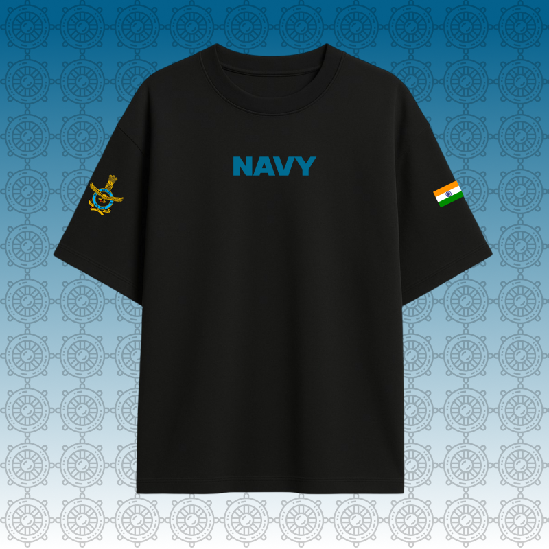 Indian Navy Oversized T-shirt