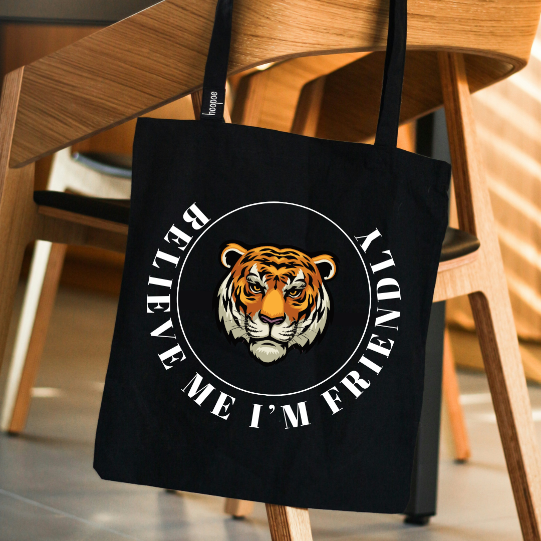 I'm Friendly Tote Bag