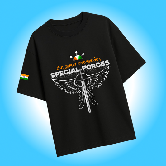 Garud Commandos Oversized T-shirt