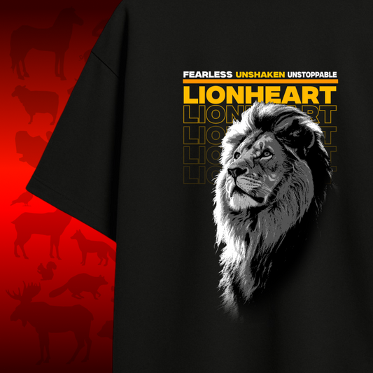 Lionheart Dark Oversized T-shirt