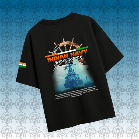 Indian Navy Oversized T-shirt