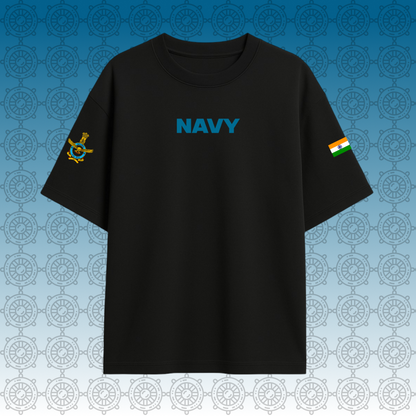 Indian Navy Oversized T-shirt